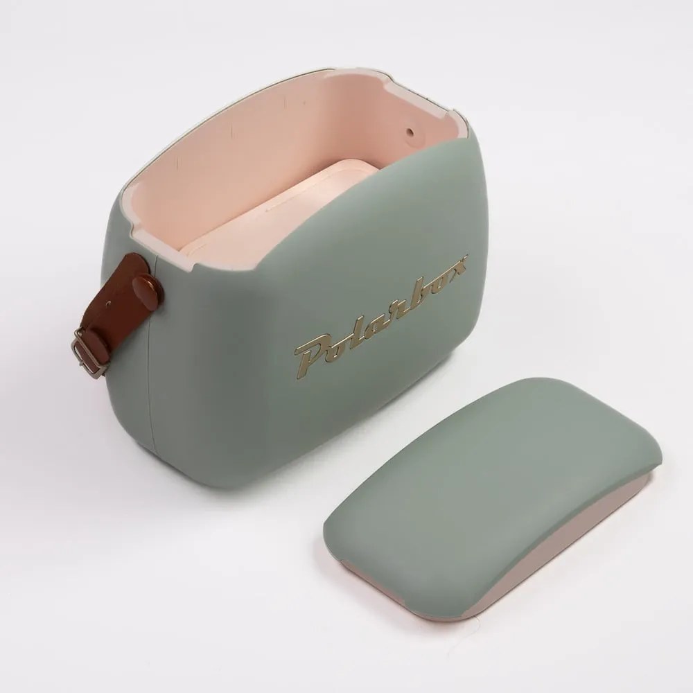 Chladiaci box sivozelený 6 l Classic Gold – Polarbox