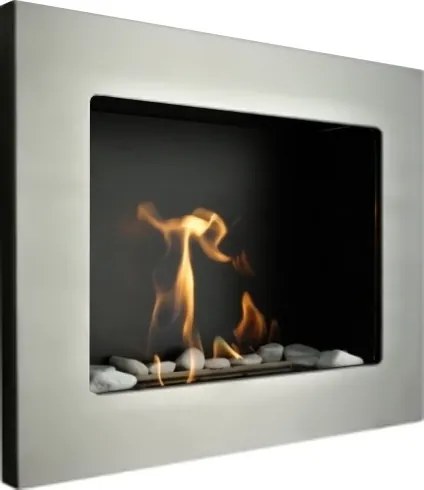 BIOFLAME biokrb Qubik Nerez 50x40 cm