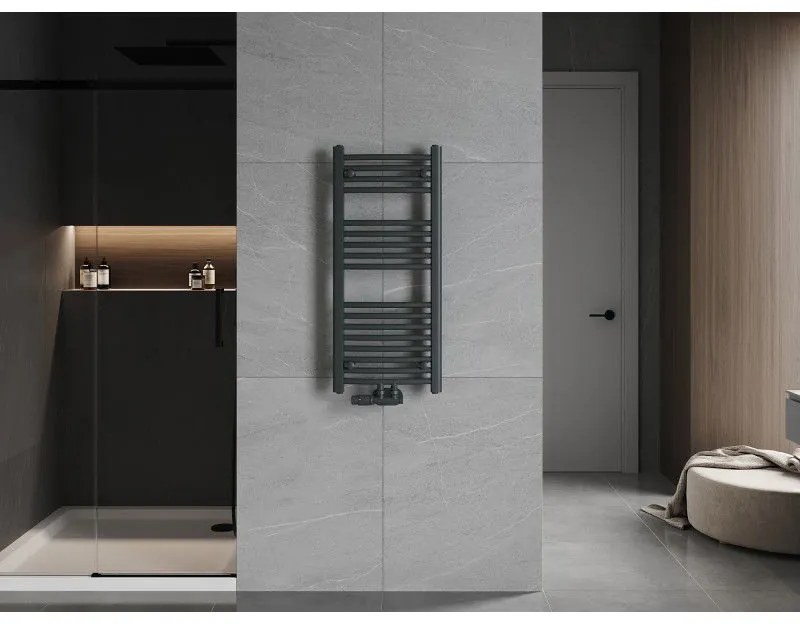 Mexen Ares, vykurovacie teleso 900x400 mm, 246 W, antracitová, W102-0900-400-00-66