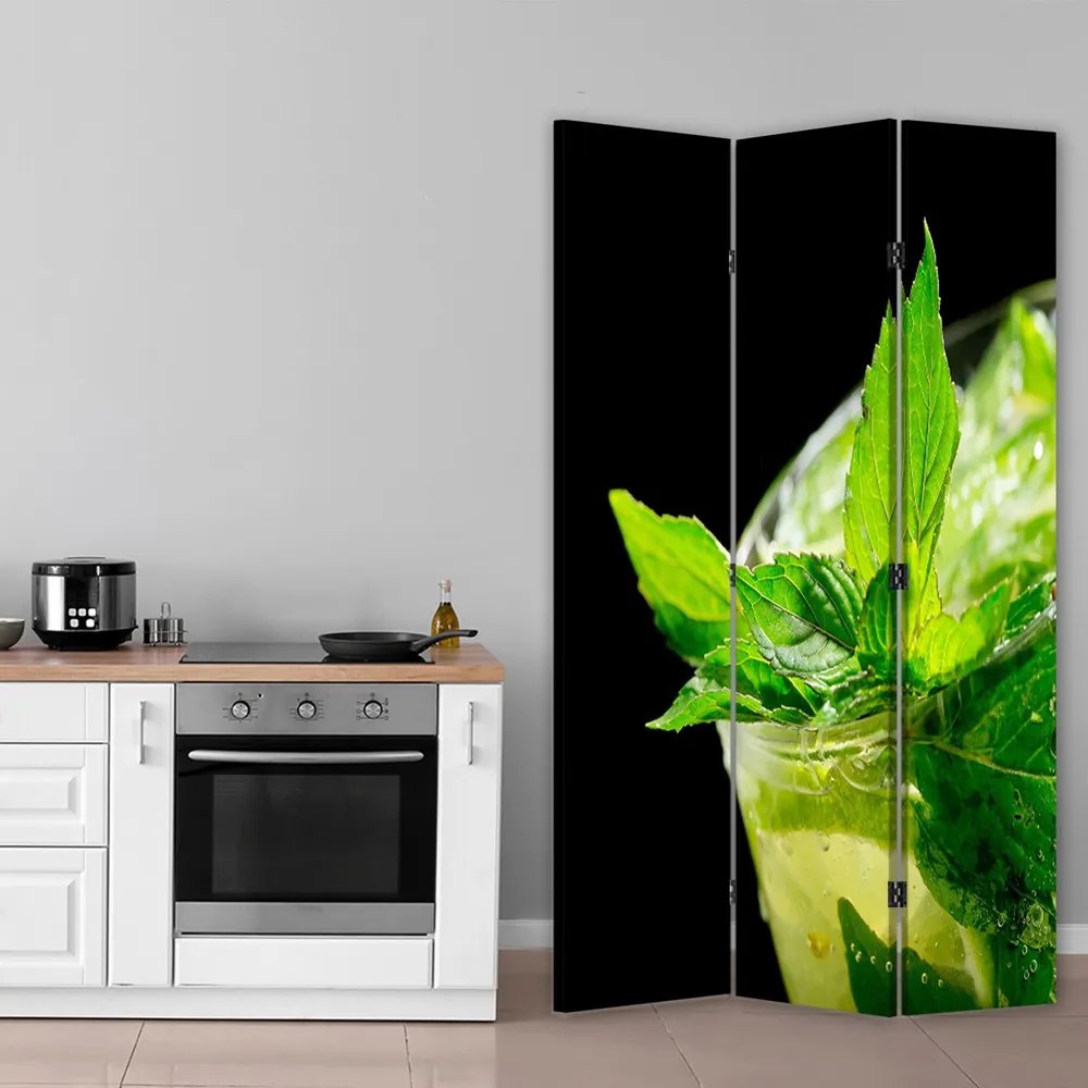 Gario Paraván Osviežujúca mäta Rozmery: 180 x 170 cm, Prevedenie: Otočný paraván 360°