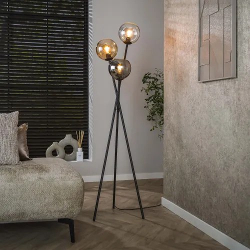 Stojaca lampa 78-76 Globe 3L Multicolour Glass  - Komfort-nábytok