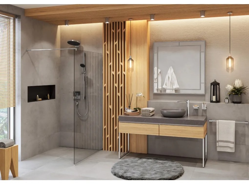 Hansgrohe AddStoris, držiak na uterák, chrómová, HAN-41747000