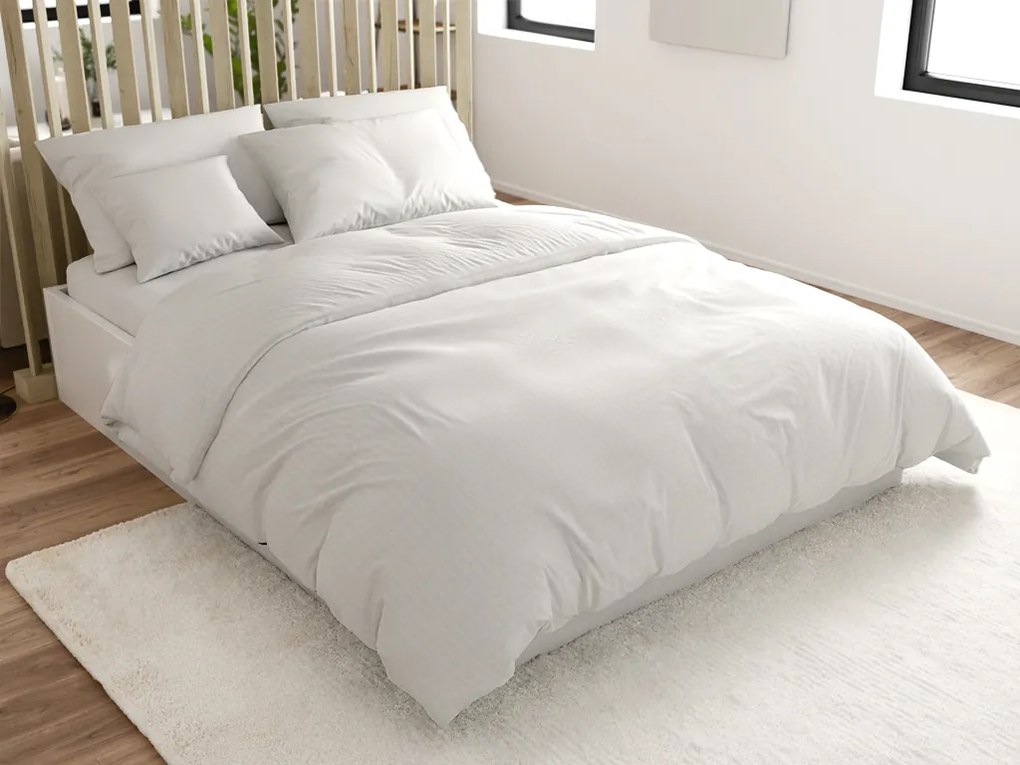 Krepové obliečky STANDO biele Rozmer obliečky: 70 x 90 cm | 140 x 220 cm