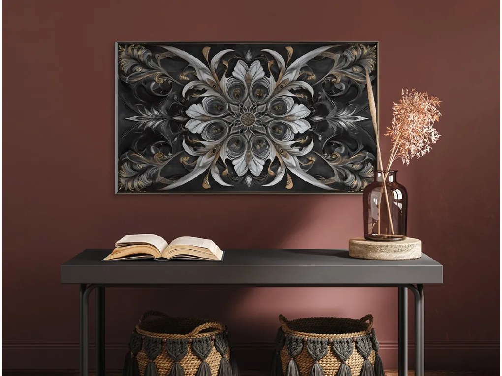 drevko | Mandala na stenu Kráľovský ornament 465 x 80 cm