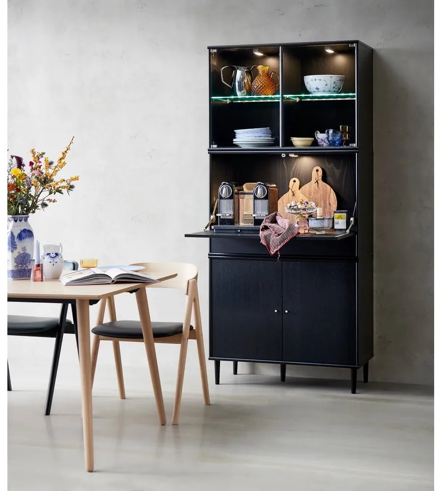 Tmavosivá vinotéka 89x76 cm Mistral 004 - Hammel Furniture