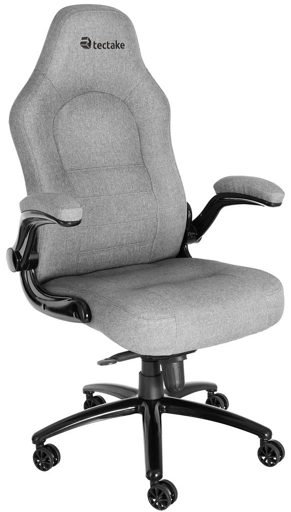 tectake 404156 kancelárska stolička springsteen - šedá