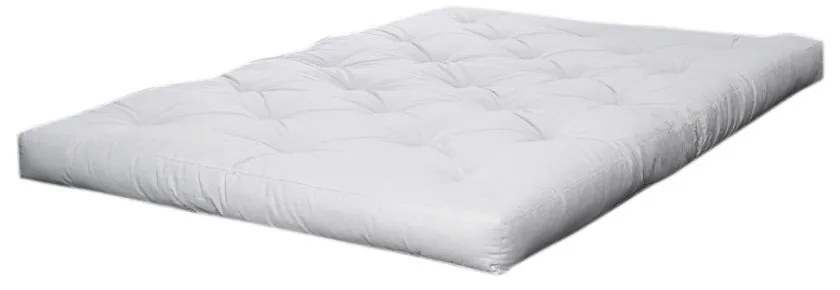 Biely stredne tvrdý futónový matrac 140x200 cm Comfort Natural – Karup Design