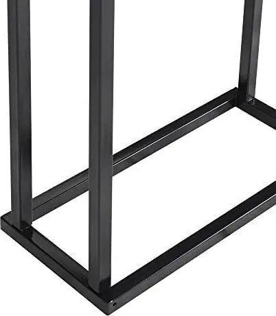 Tutumi Tutumi, 2-ramenný kovový stojan na uteráky 450x260x820 mm 391872, čierna matná, HOM-06589