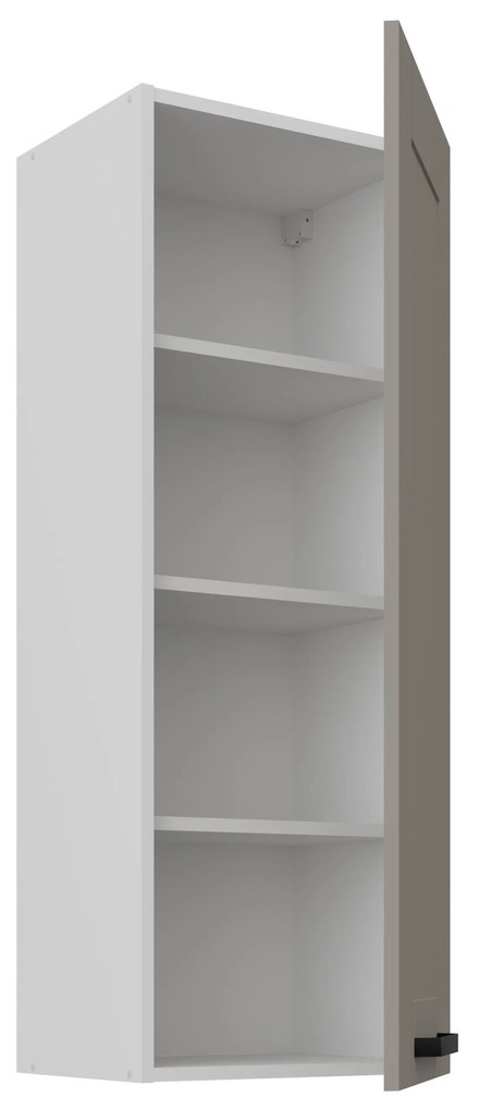 Horná kuchynská skrinka Lucid 40 G-108 1F (korpus: biela + front: mdf claygrey). Vlastná spoľahlivá doprava až k Vám domov. 1134679