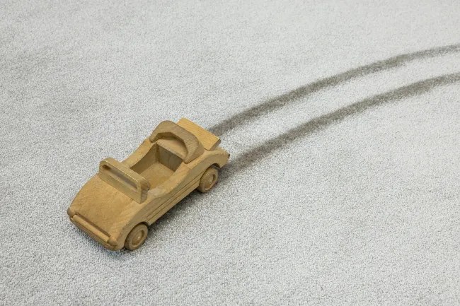 Koberec GLAMOUR-SUB 112 strieborný / béžový