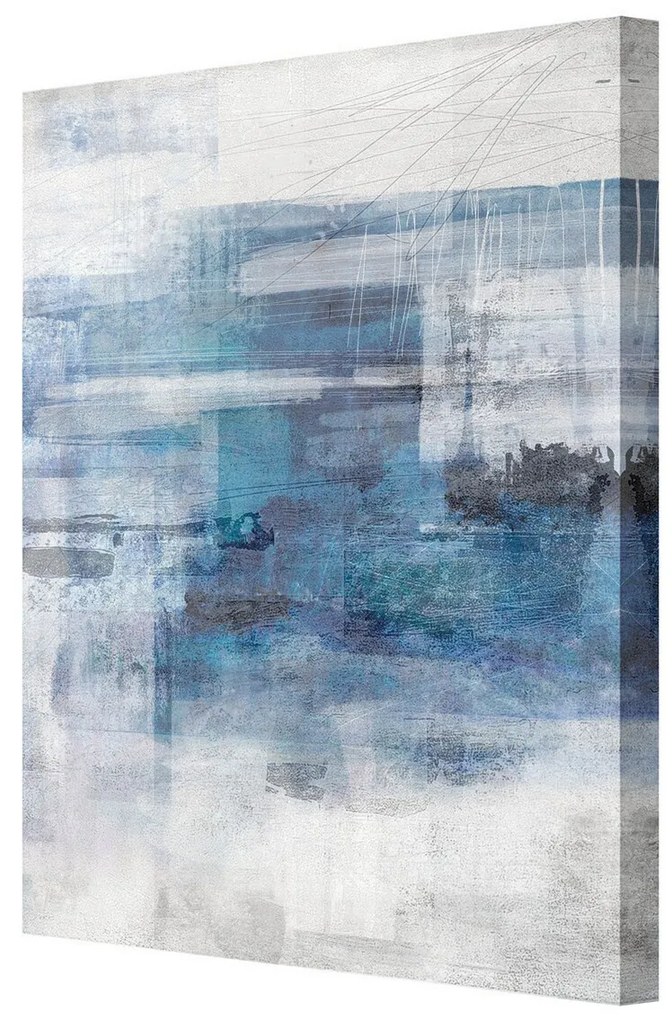 Obraz na plátne Blue Abstract