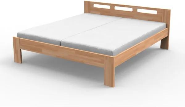 Texpol posteľ NELA buk masív 120x220cm