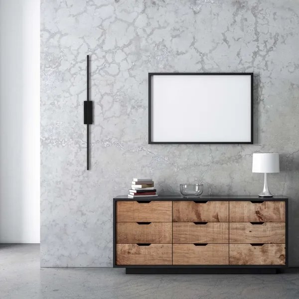 LED nástenné svietidlo AISHA LED/12W/230V 4000K čierna