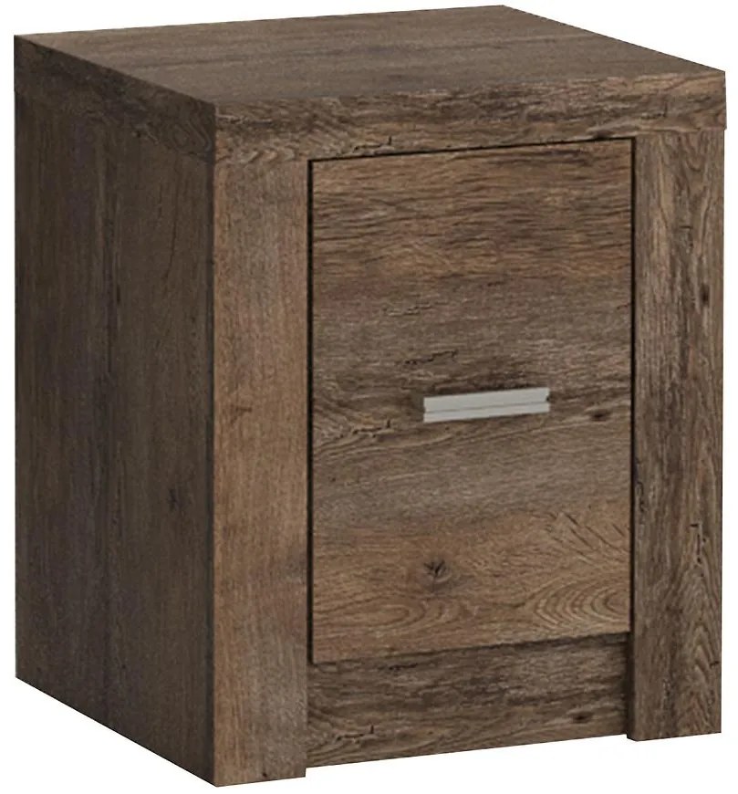 Nočný stolík Indianapolis I24 tmavý jaseň