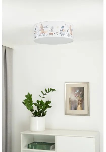 Duolla - LED Detské stropné svietidlo CORTINA LED/26W/230V pr. 40 cm 4000K