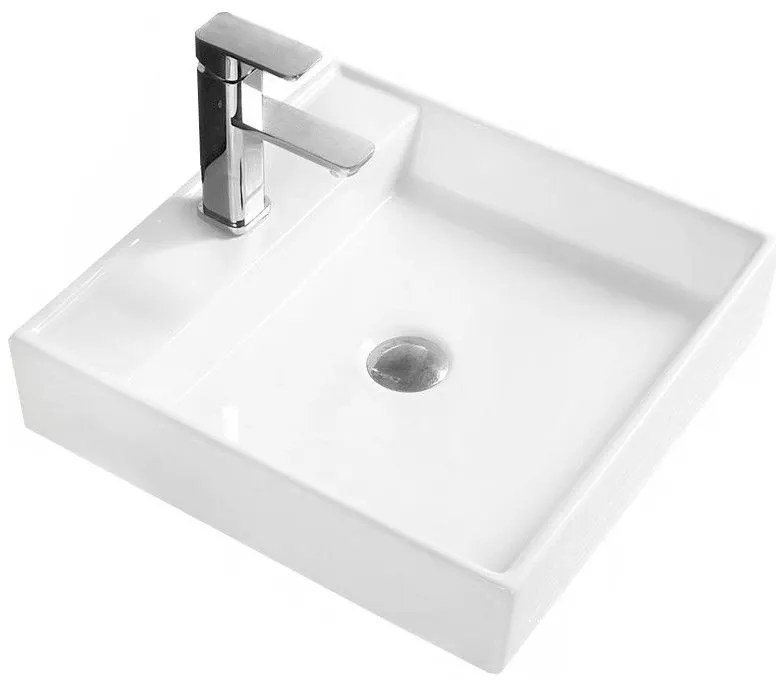 Mexen BLANCA UMÝVADLO, 44x44 CM, BIELA, 21624400