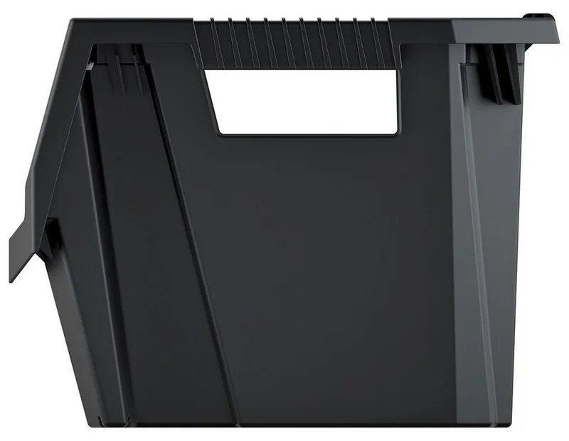 Úložný box 39,6 × 38 × 28,2 cm, čierna