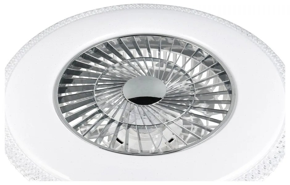 LED stropné svietidlo v striebornej farbe Harstad – Trio