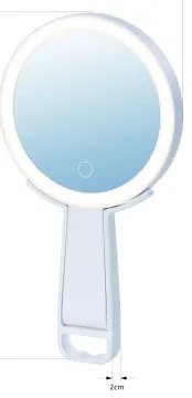 Immax 09103L - LED+CCT Stmievateľné kozmetické zrkadlo SWEET LED/3W/5V biela