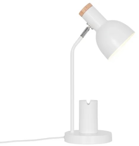 Nordlux - Stolná lampa DEVONE 1xE27/15W/230V biela