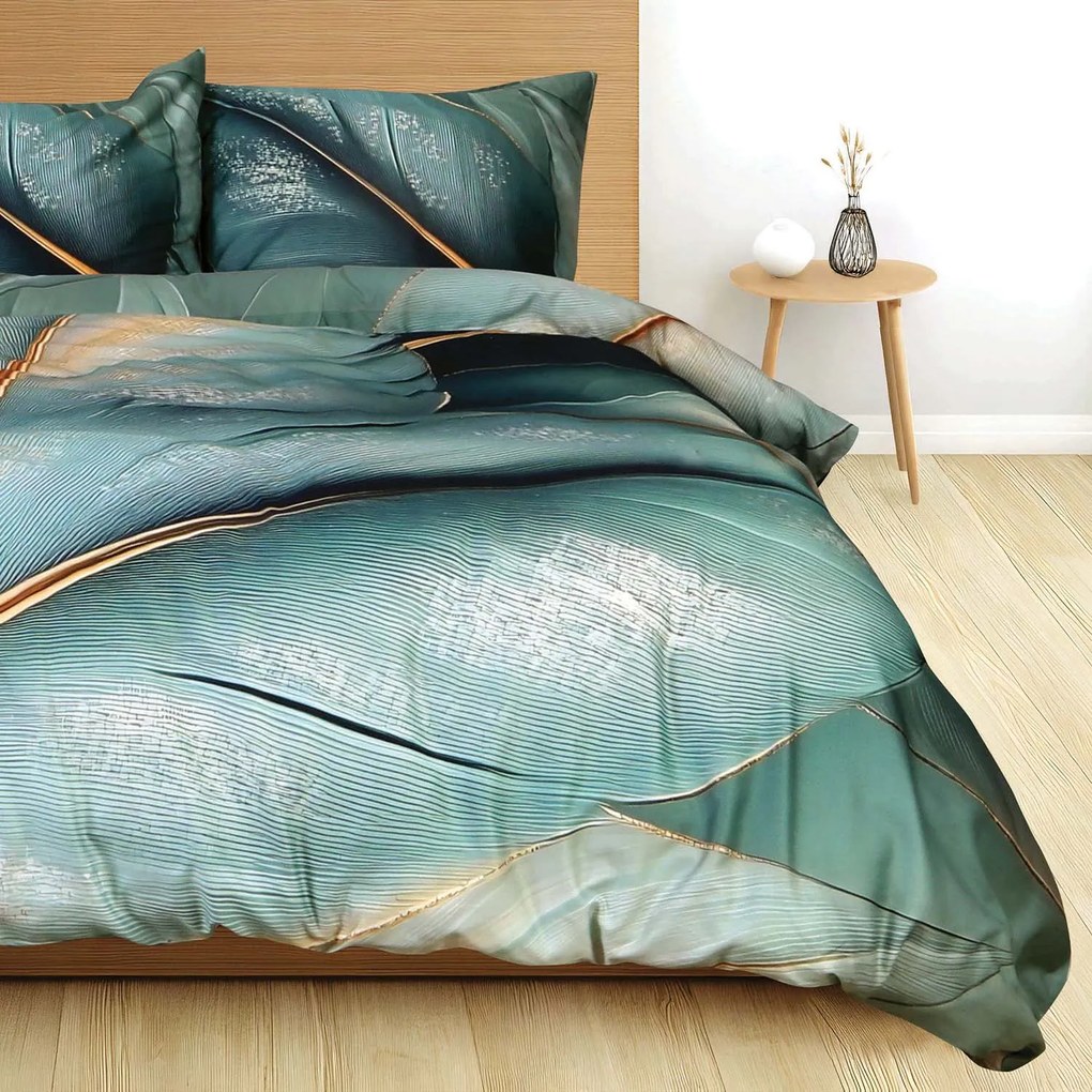 SATÉNOVÉ OBLIEČKY SATYNLOVE PREMIUM 140X200 CM, 1KS 70X80 CM KVETY