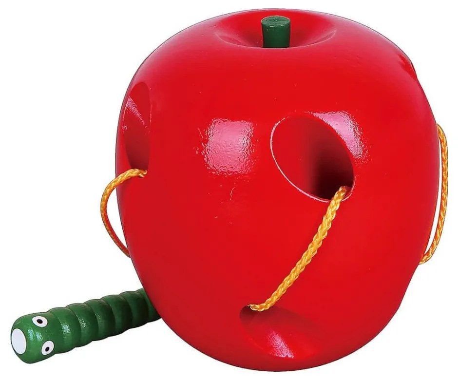 Drevená hra Červík v jablku