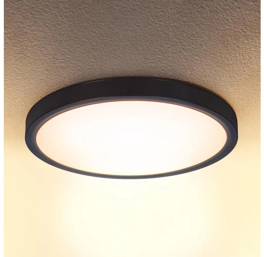 Brilagi-LED Stmievateľné svietidlo ESTELA LED/48W/230V 3000-6500K ø 40 cm čierna+DO