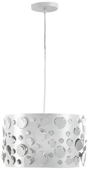 ONLI - Závesný luster BOLLICINE na lanku 1xE27/15W/230V biela