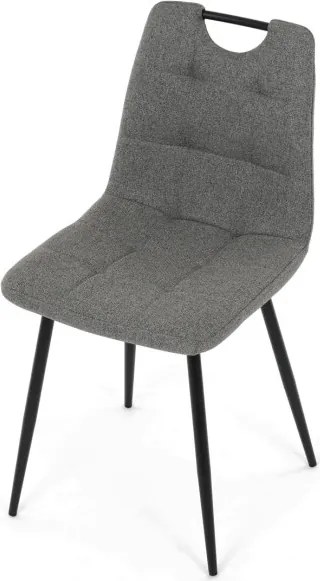 Jedálenská stolička sivá DCL-V2017 GREY2