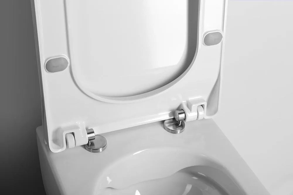 Sapho Sapho, GLANC WC sedátko, SLIM, Soft Close, biela, GC5030
