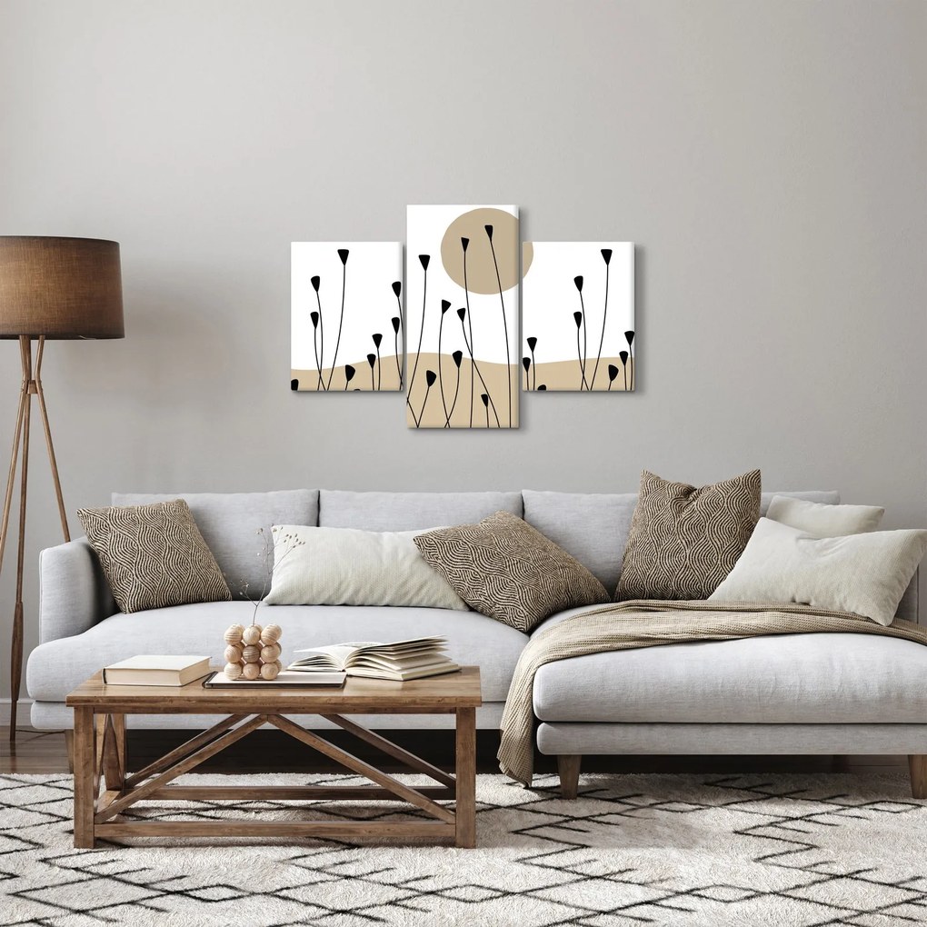 Obraz - Grafická lúka N⁰2 (90x60 cm)