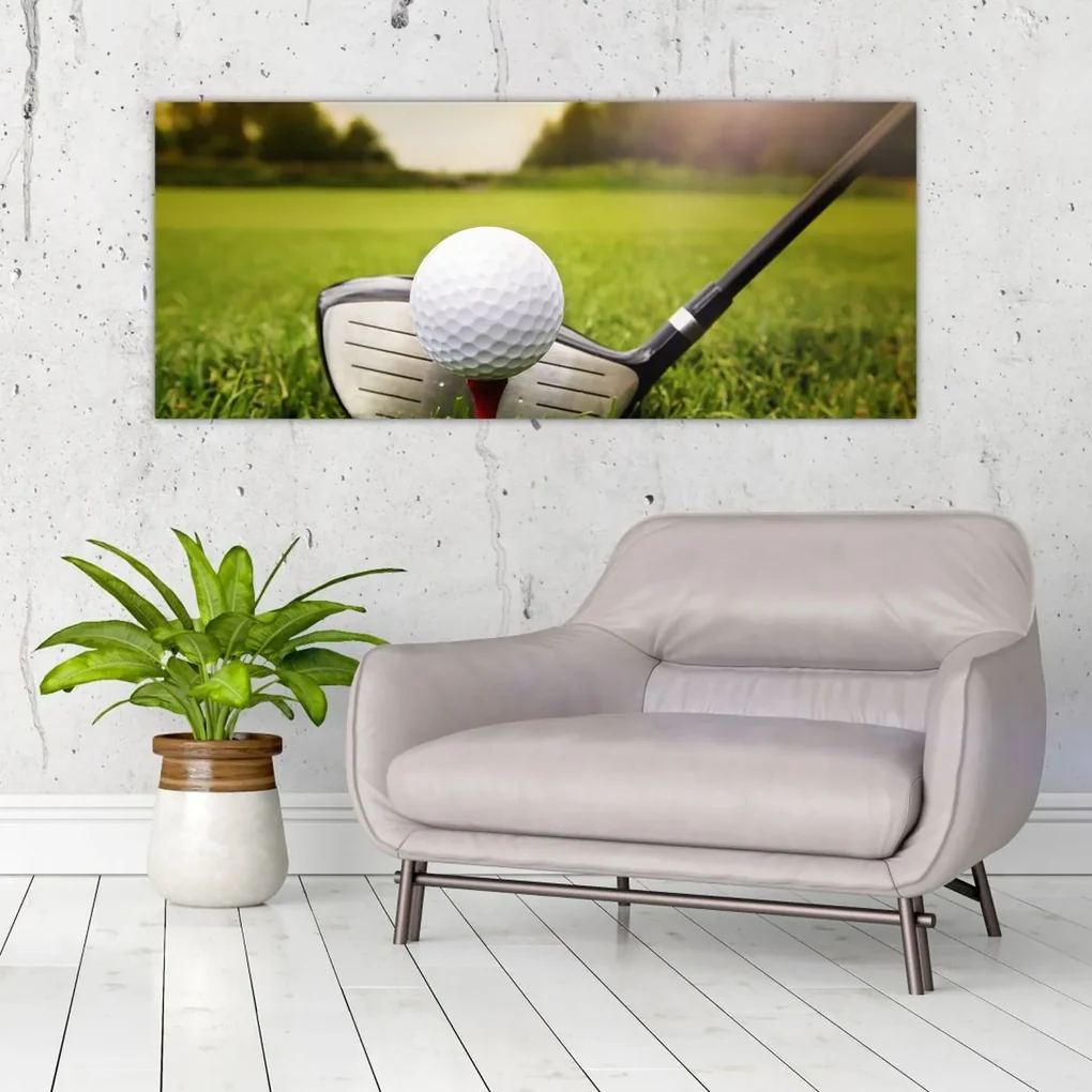 Obraz - Golf (120x50 cm)