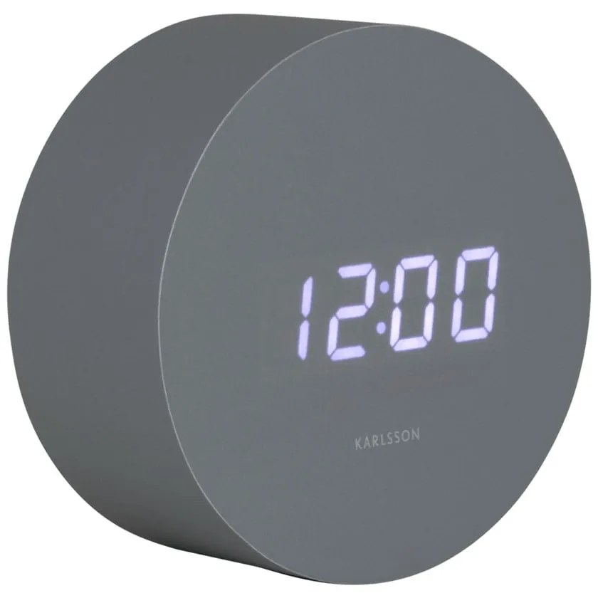 Digitálny budík ø 9 cm Spry Round – Karlsson