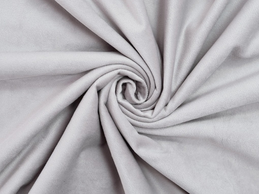 Zatemňovacie závesy Velvet strieborná – 140 × 250 cm (2 ks)