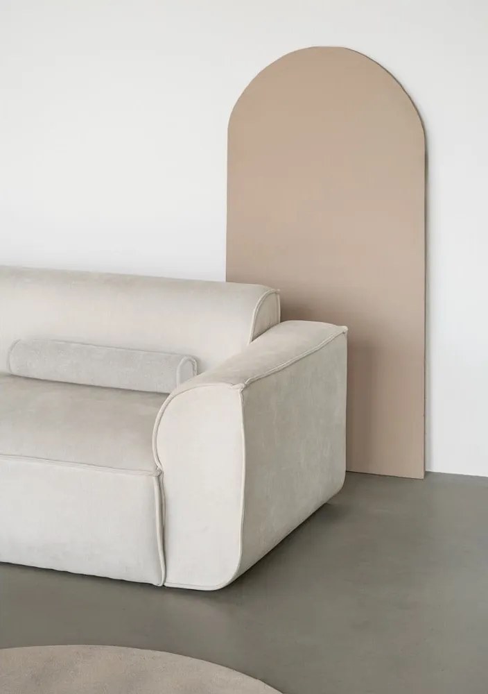 Biely modul pohovky (pravý roh) Flex Felix – Miuform