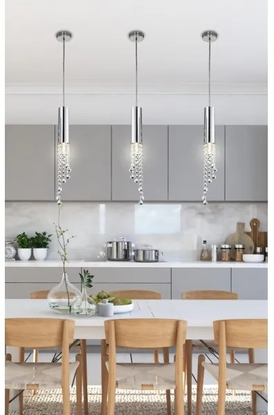 LED Luster na lanku DUERO LED/3W/230V