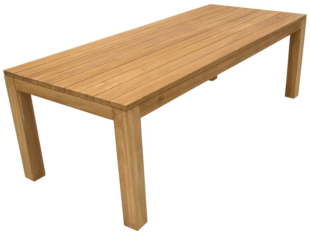 DEOKORK Teakový masívny stôl MONTE CARLO 240 cm