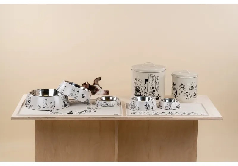 Set dóz na maškrty Moomin Pets 2 ks / 80. výročie