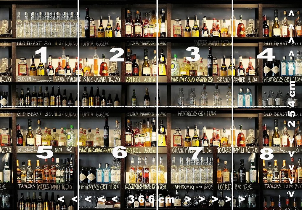 Fototapeta na stenu COCKTAIL BAR 366x254 cm