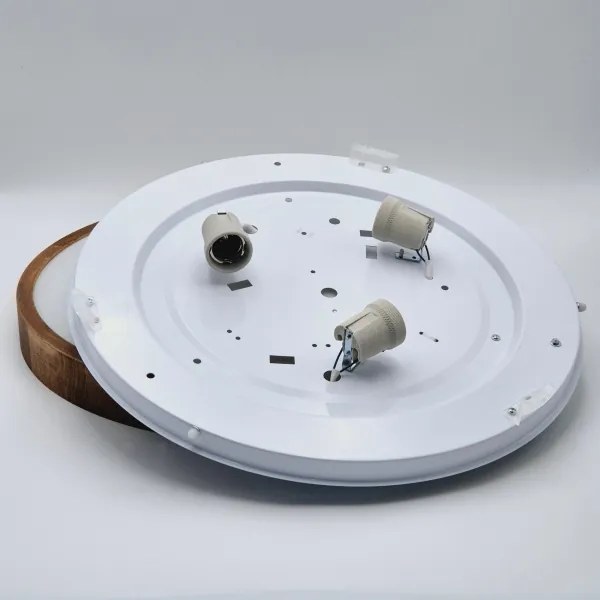 Brilagi - LED Stropné svietidlo CARVALHO SLIM 3xE27/60W/230V dub čerešňa pr. 47 cm