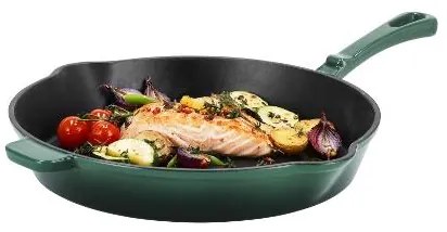 Silvercrest®  Liatinová panvica Premium, 30 cm (zelená)  (100393139)