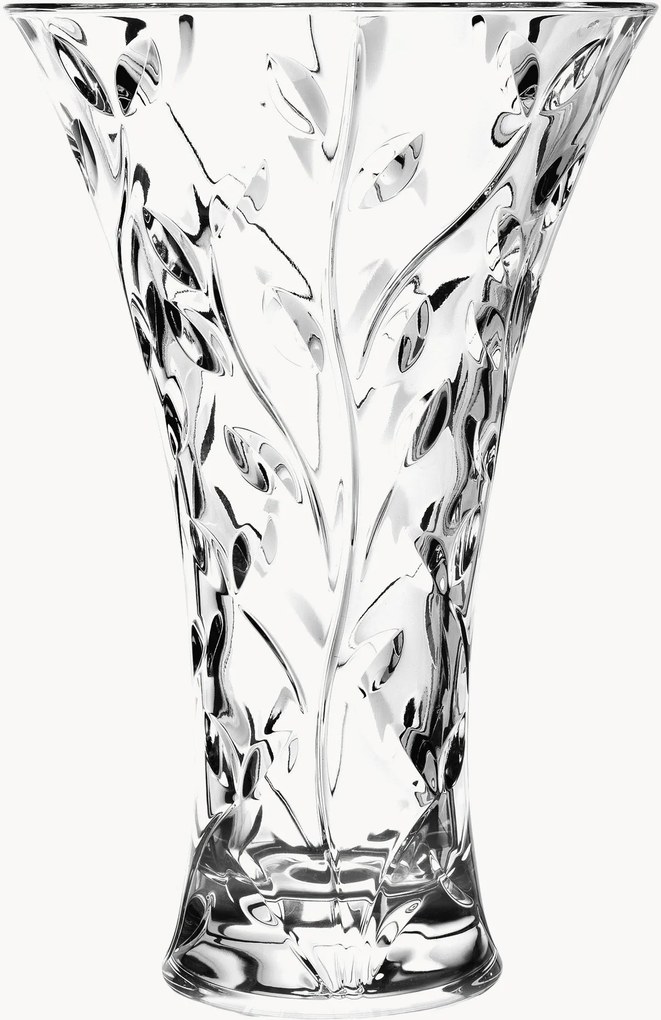 Krištáľová váza Laurus, V 30 cm
