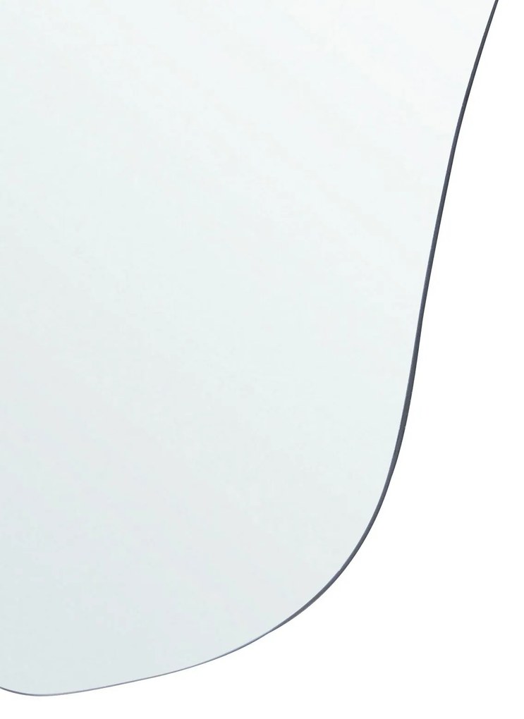 Nástenné zrkadlo 50 x 70 cm strieborné FALAISE Beliani