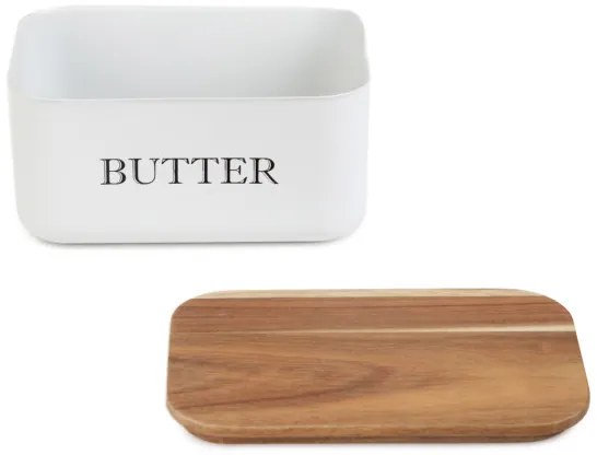 Nádoba na maslo AVILA biela 872520
