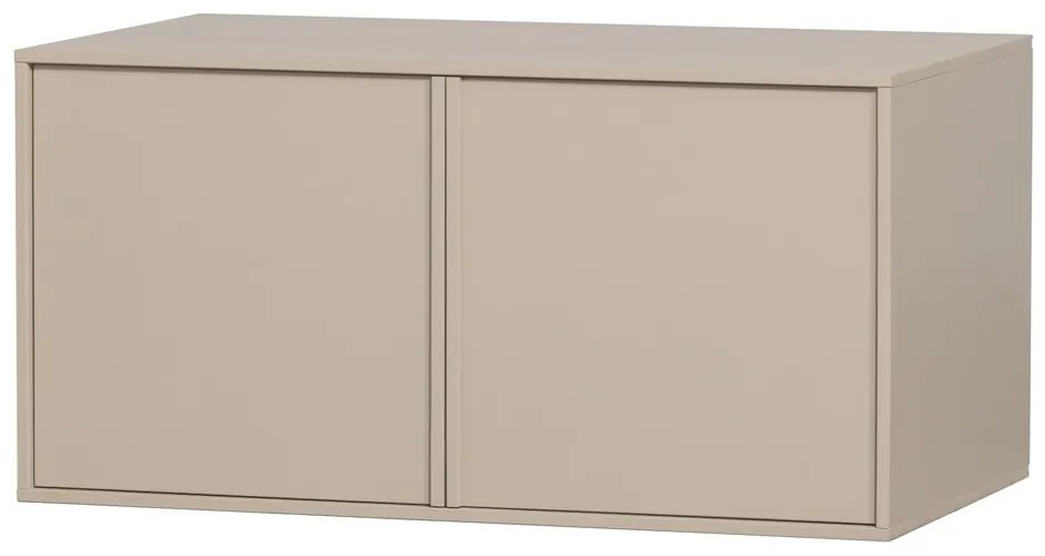 Krémová modulárna skriňa z borovicového dreva 300x200 cm Daily – vtwonen