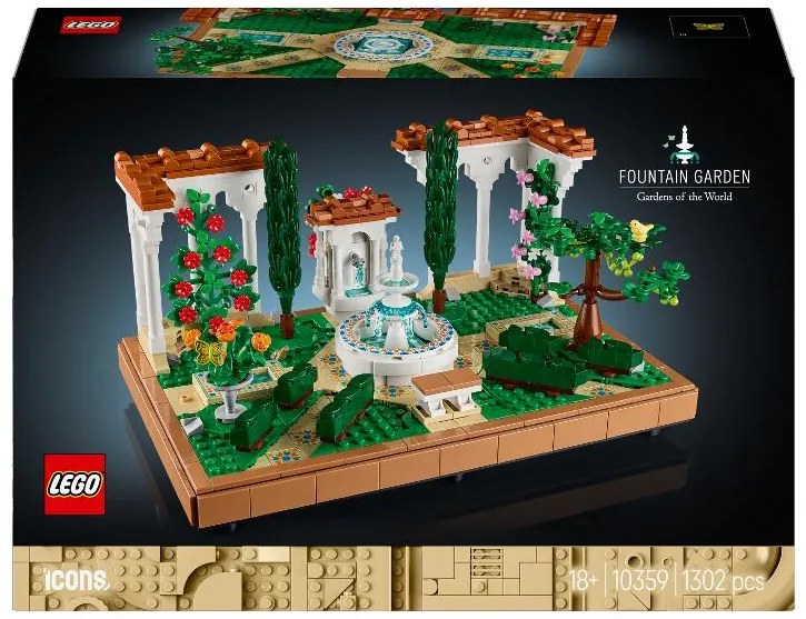 Lego®  Icons 10359 Záhrada s fontánou  (100396783)