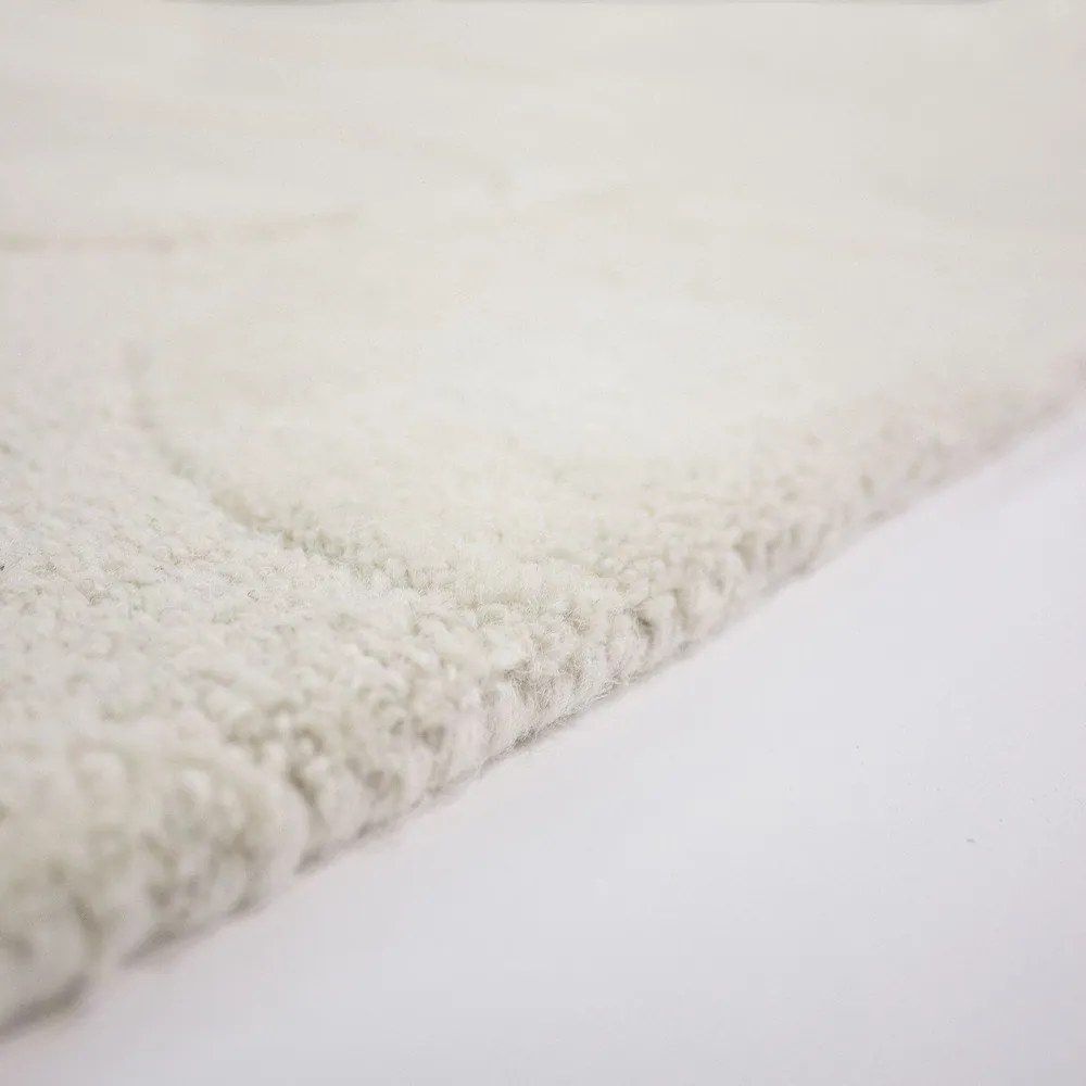 Slonovinový ručne tkaný vlnený koberec 160x230 cm Gigi – Flair Rugs
