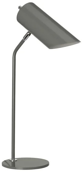 Elstead QUINTO-TL-GPN - Stolná lampa QUINTO 1xE27/8W/230V šedá
