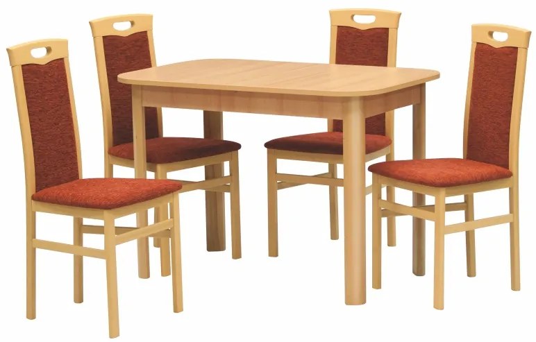 Stima Stôl BONUS Rozklad: Pevný so zásuvkou, Odtieň: Biela