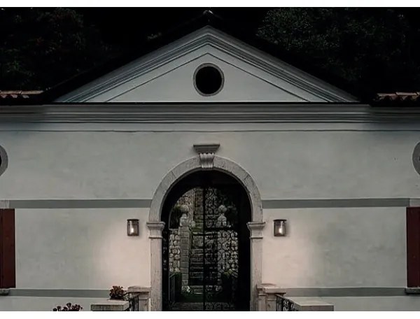 Redo 9577 - Vonkajšie nástenné svietidlo VISIR 1xE27/42W/230V IP23